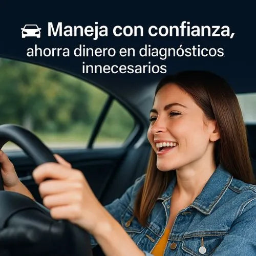 AutoScan Pro® - Escáner OBD2 inalámbrico para tu auto